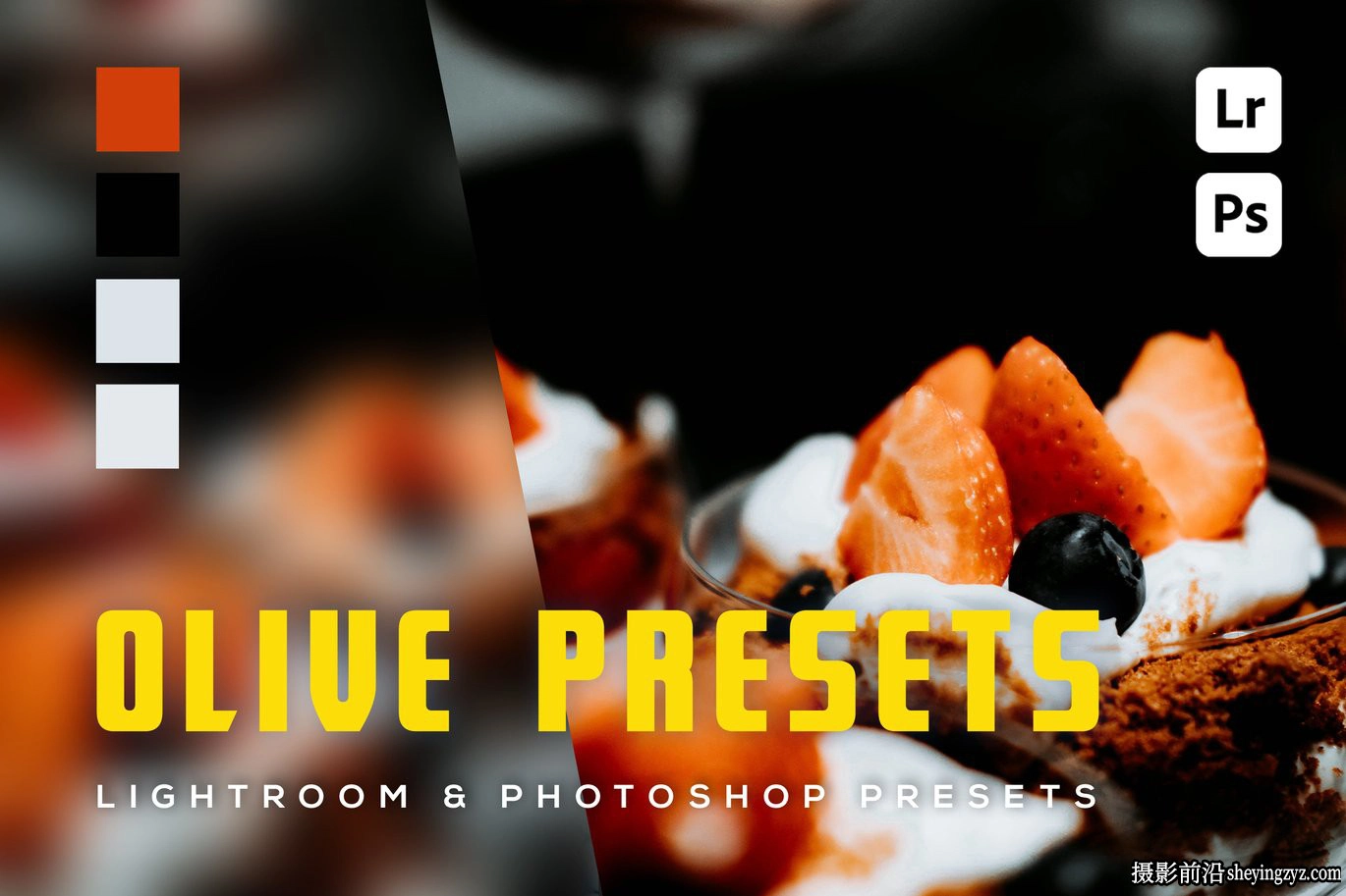 橄榄色美食产品摄影后期lr预设 Olive Presets Lightroom Presets