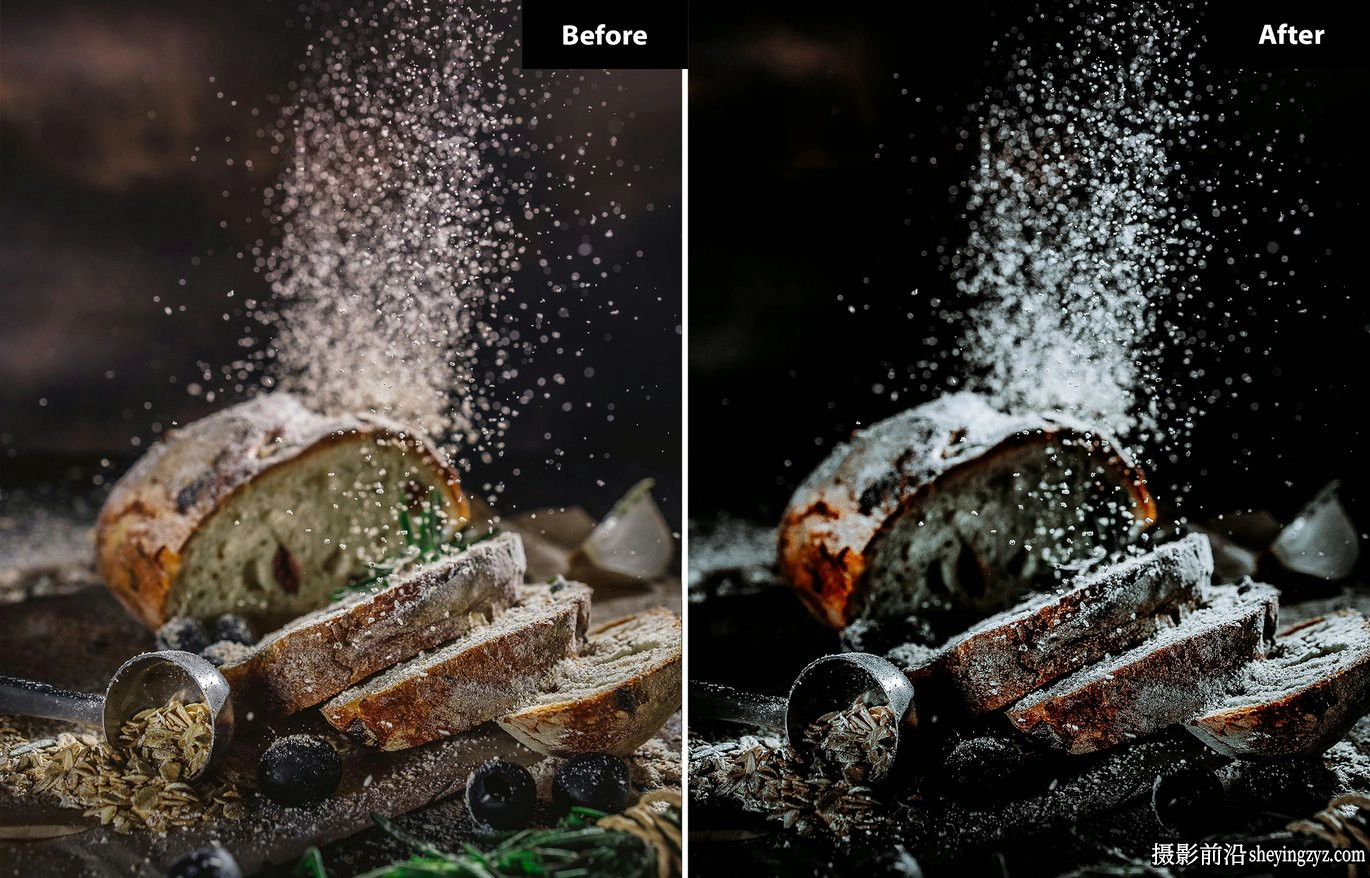 橄榄色美食产品摄影后期lr预设 Olive Presets Lightroom Presets