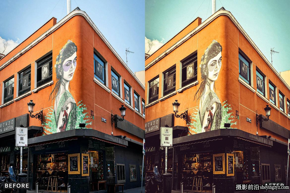 金色复古电影胶片LR预设Golden Film Cinematic Lightroom Presets