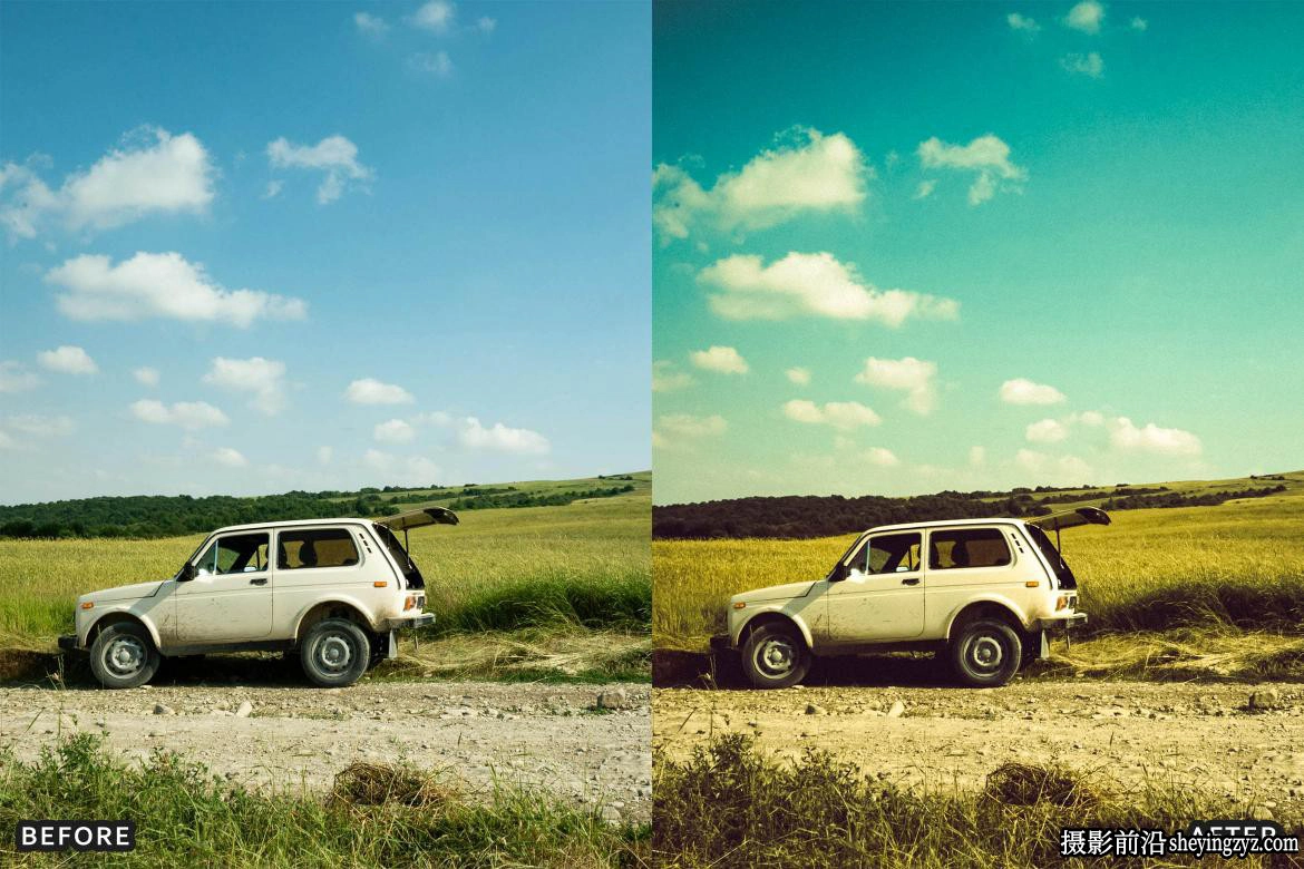 金色复古电影胶片LR预设Golden Film Cinematic Lightroom Presets
