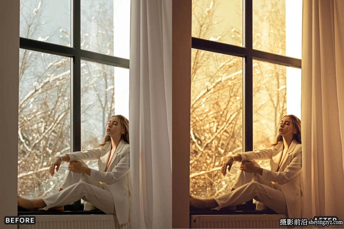 金色复古电影胶片LR预设Golden Film Cinematic Lightroom Presets