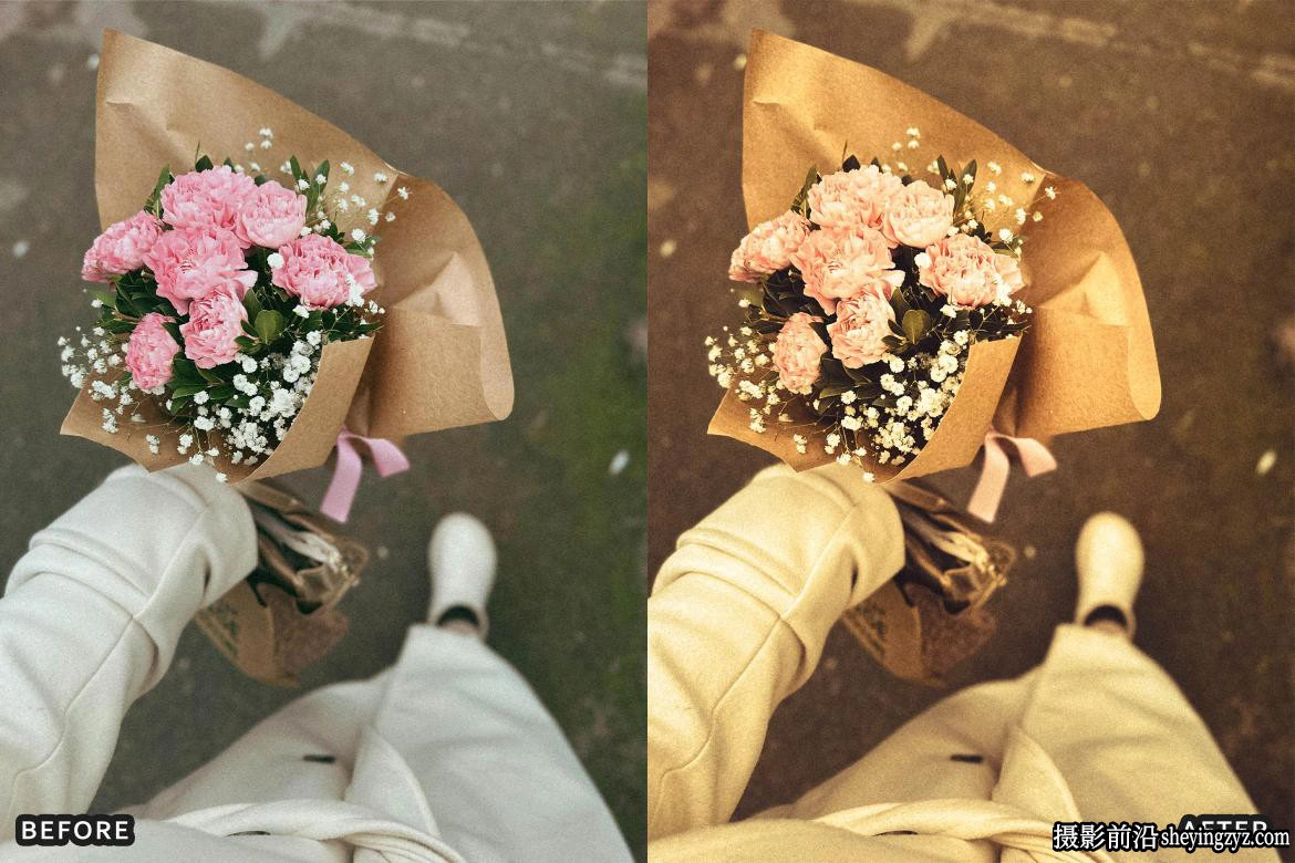 金色复古电影胶片LR预设Golden Film Cinematic Lightroom Presets