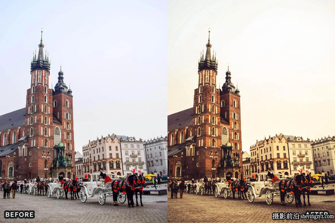金色复古电影胶片LR预设Golden Film Cinematic Lightroom Presets