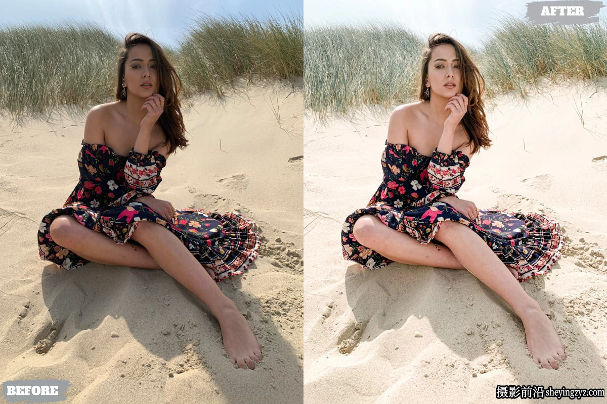 夏季胶片人像lr预设及手机lr预设 Summer Scane Lightroom Preset