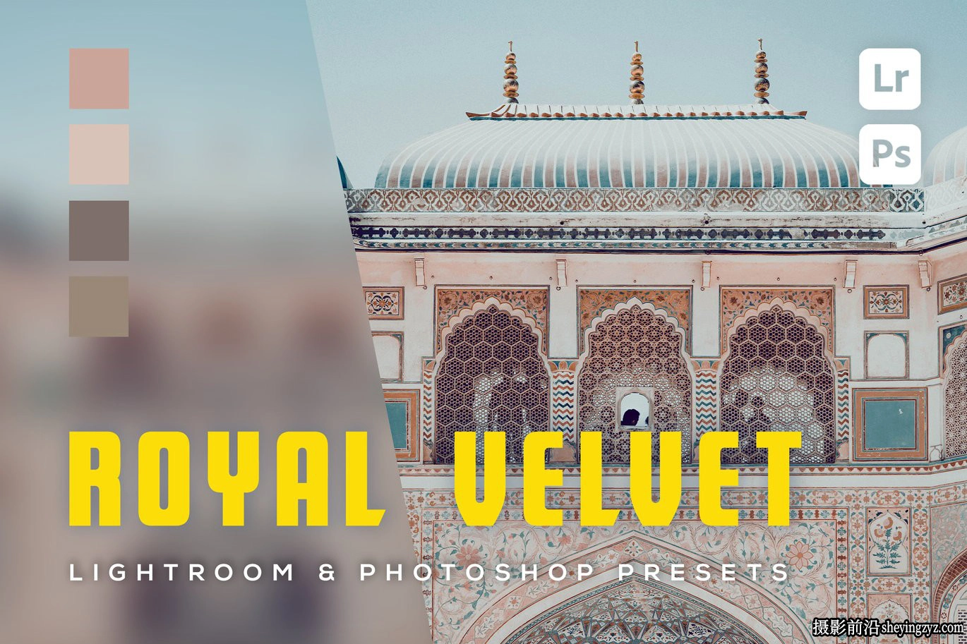 城市旅拍建筑风光LR预设手机lr预设 Royal Velvet Lightroom Presets
