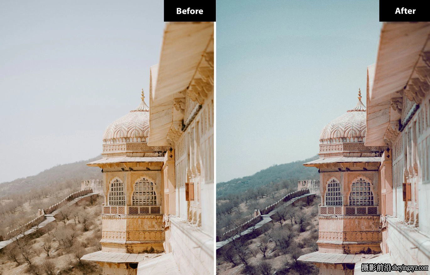 城市旅拍建筑风光LR预设手机lr预设 Royal Velvet Lightroom Presets
