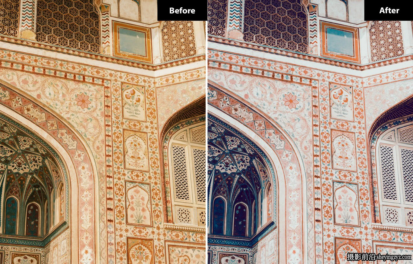 城市旅拍建筑风光LR预设手机lr预设 Royal Velvet Lightroom Presets