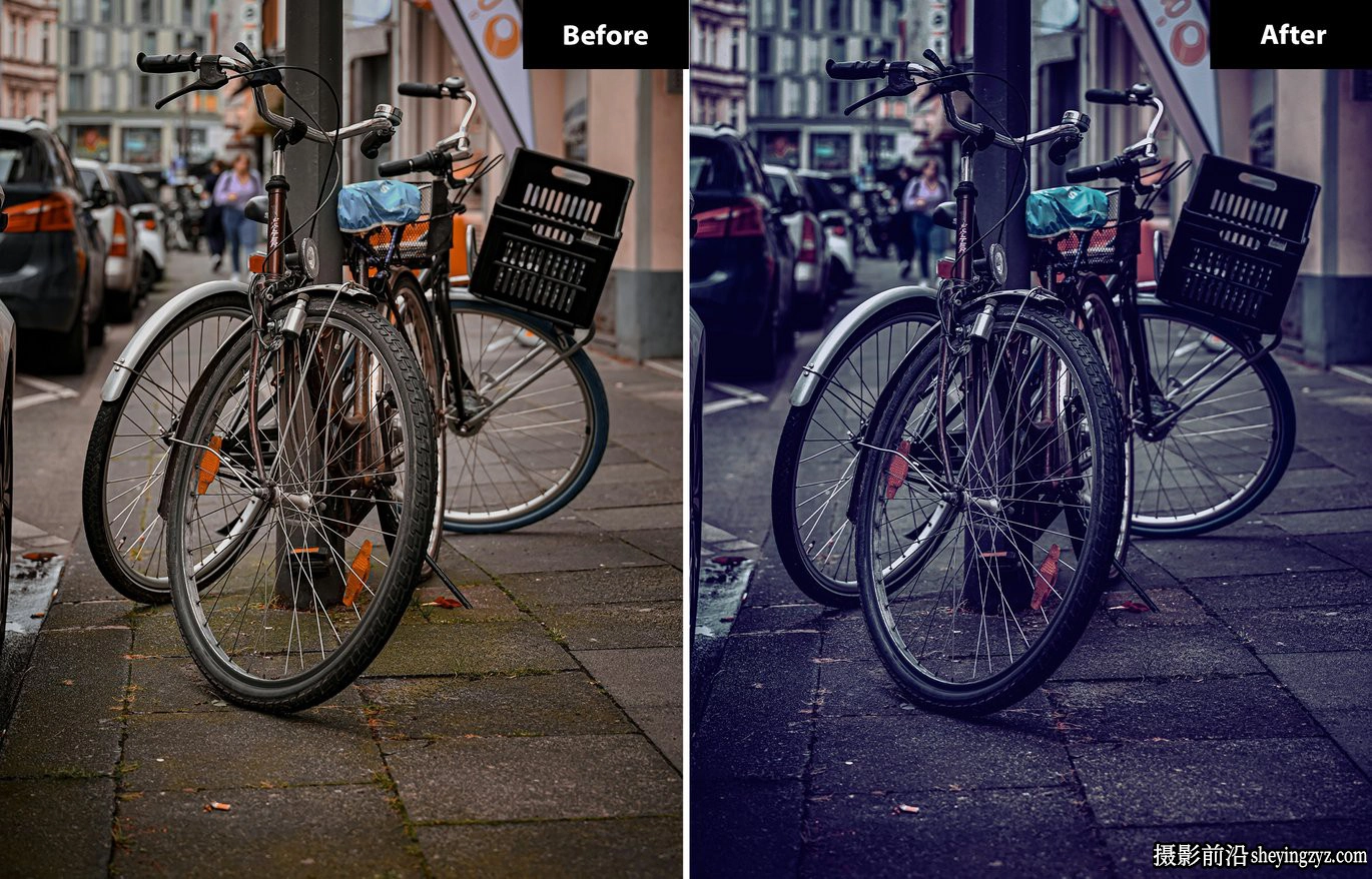 蓝调电影色彩免费lr预设下载 Hod Warm blue Lightroom Presets