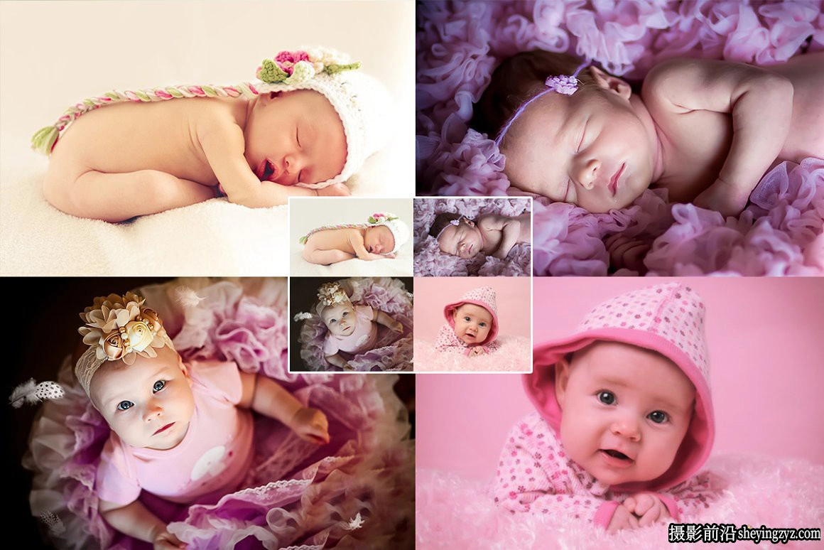 30种新生儿摄影后期调色免费L预设 30 Newborn Lightroom Presets