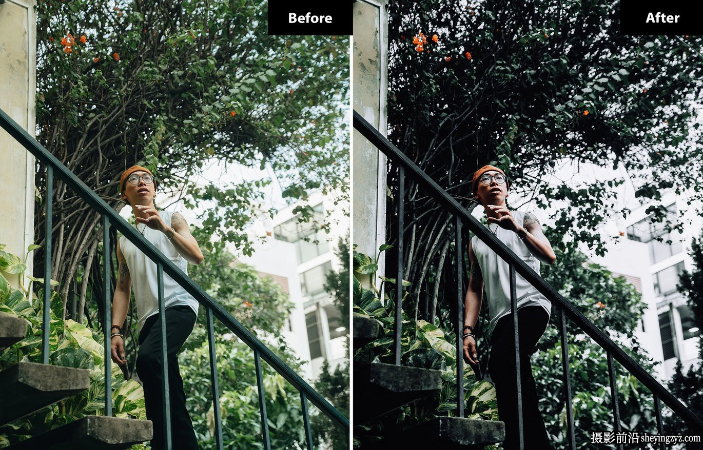 创意街拍电影人像后期调色lightroom预设Photoshop ACR调色预设