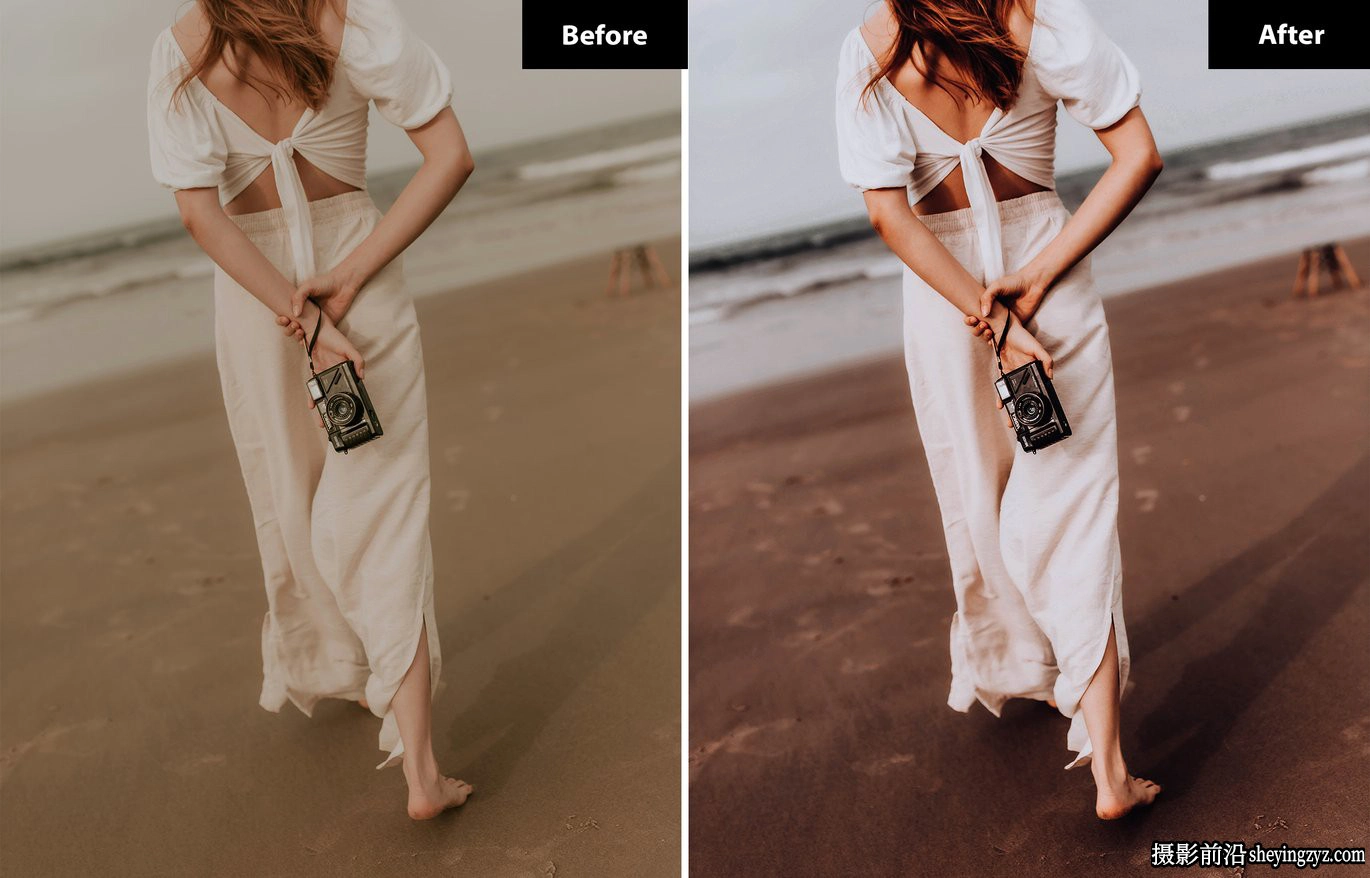 创意街拍电影人像后期调色lightroom预设Photoshop ACR调色预设