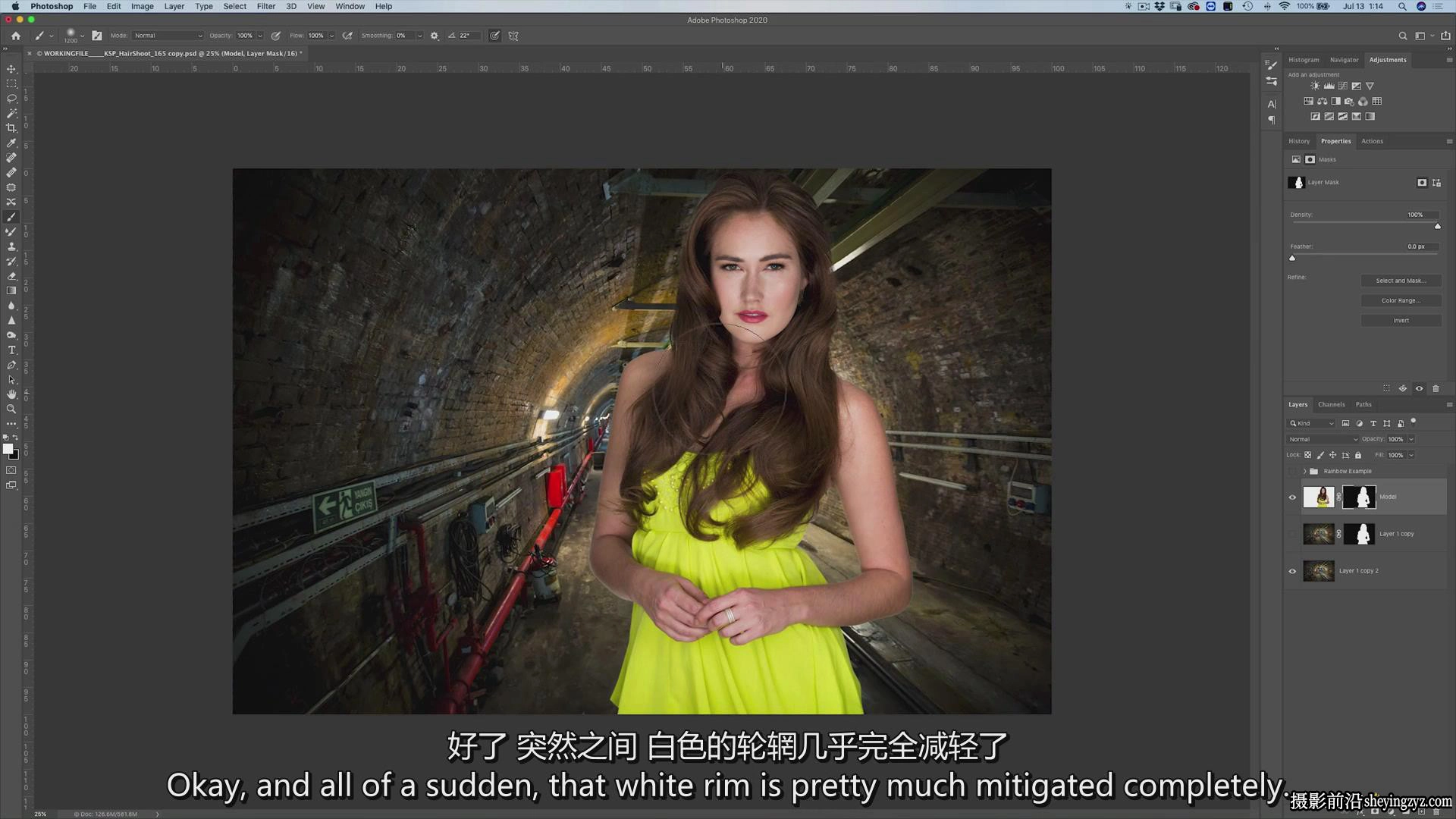 Kristina Sherk – 掌握蒙版基础知识大师班完整教程-中英字幕