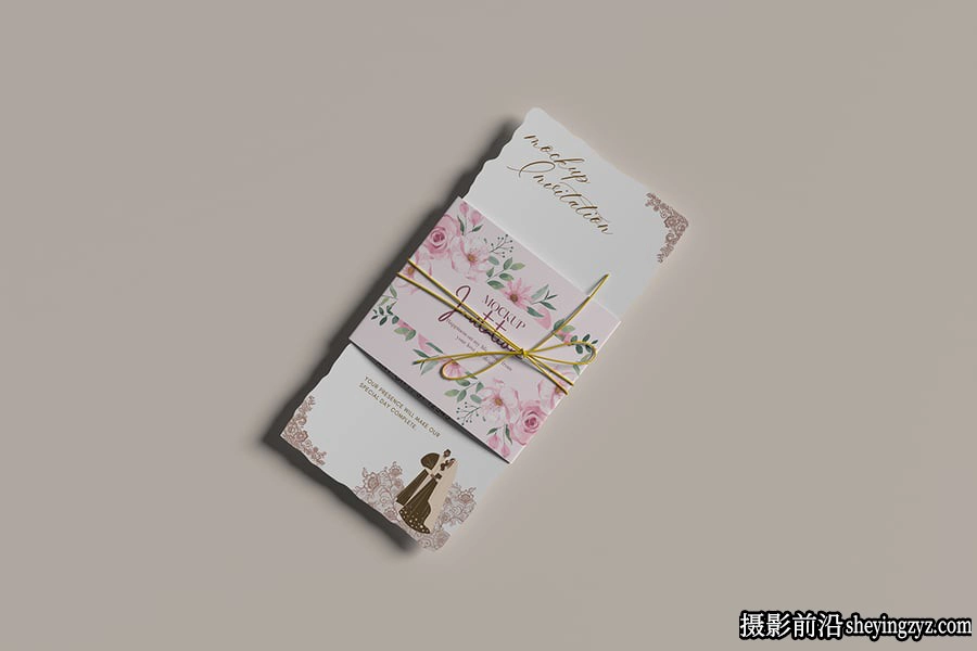 邀请卡样机,邀请函样机卡片样机