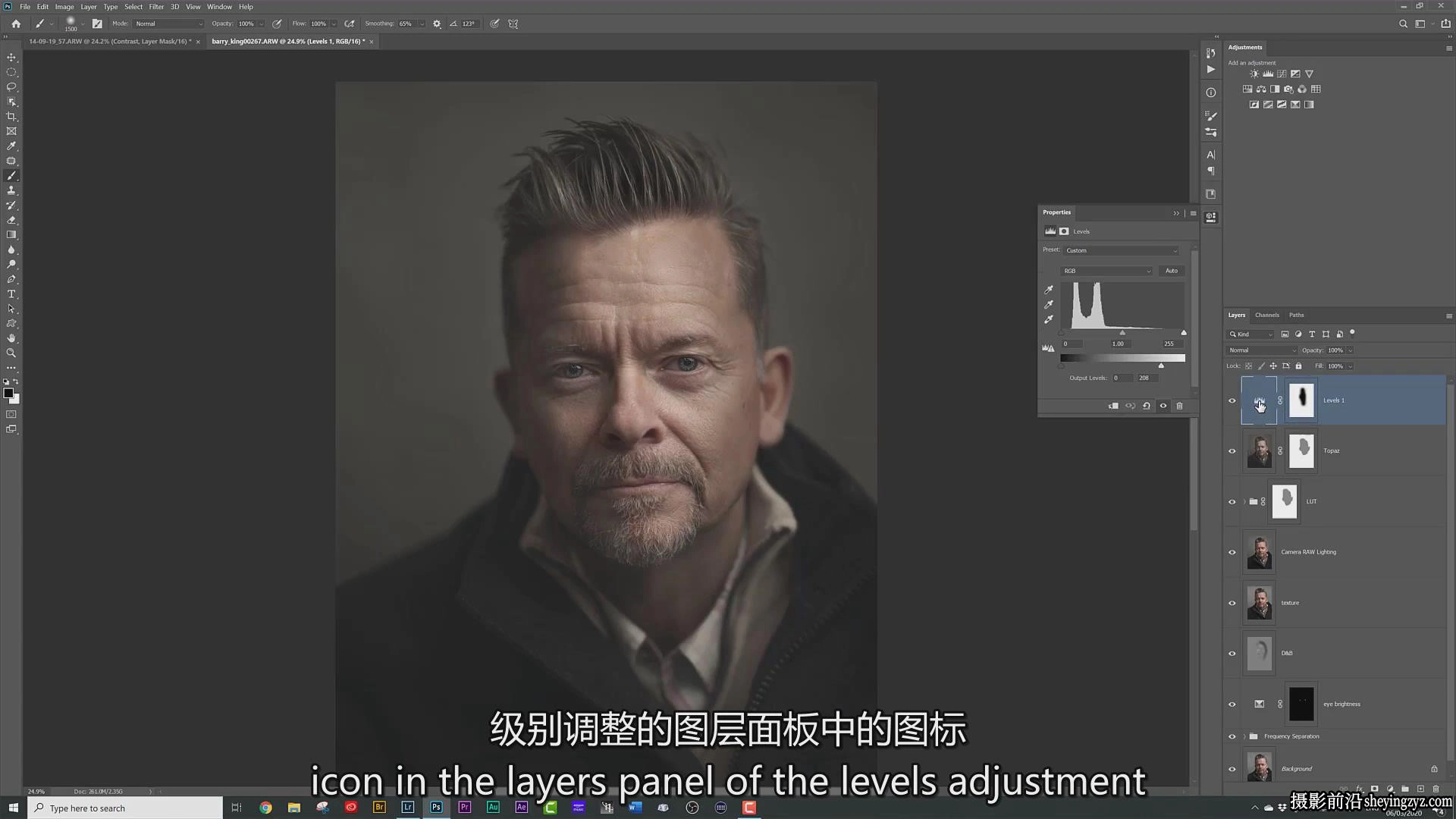 Glyn Dewis – 永恒的电影环境人像拍摄与后期修饰教程-中英字幕