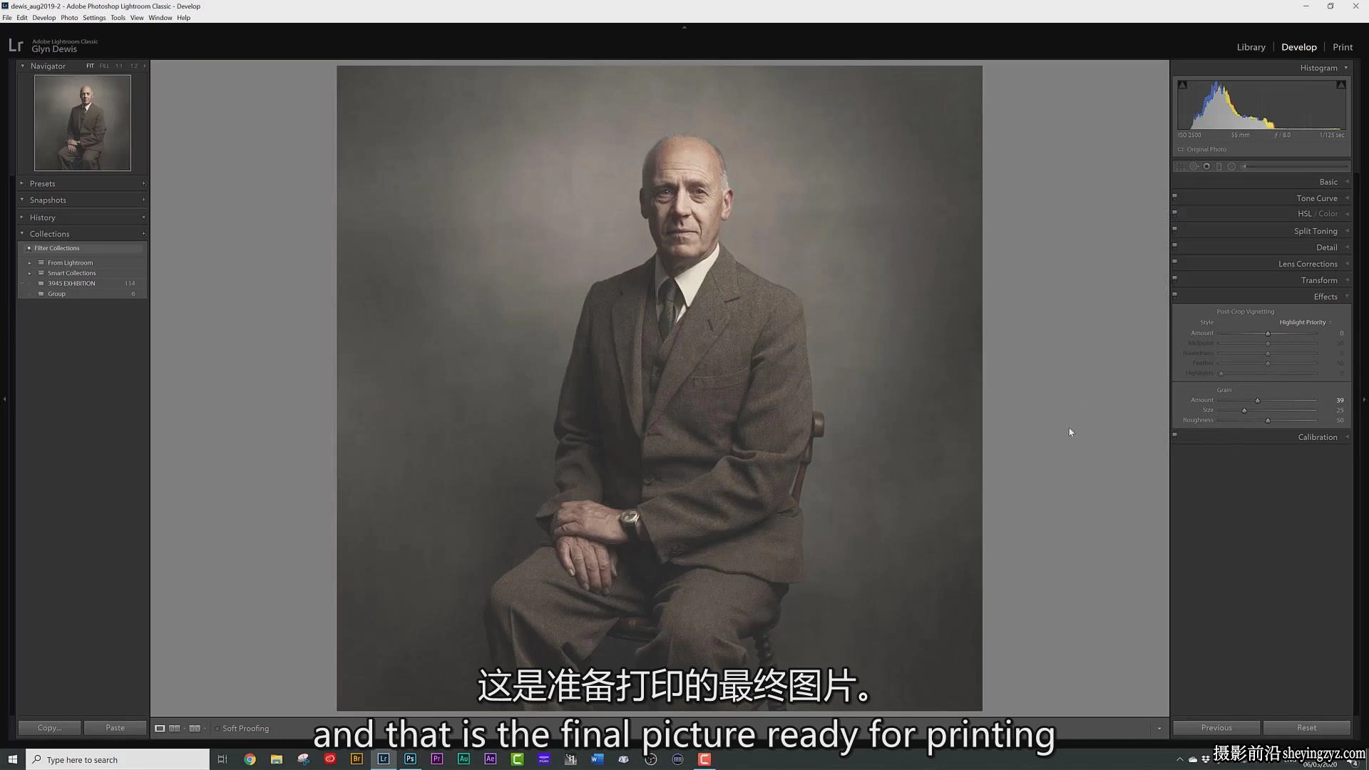 Glyn Dewis – 永恒的电影环境人像拍摄与后期修饰教程-中英字幕
