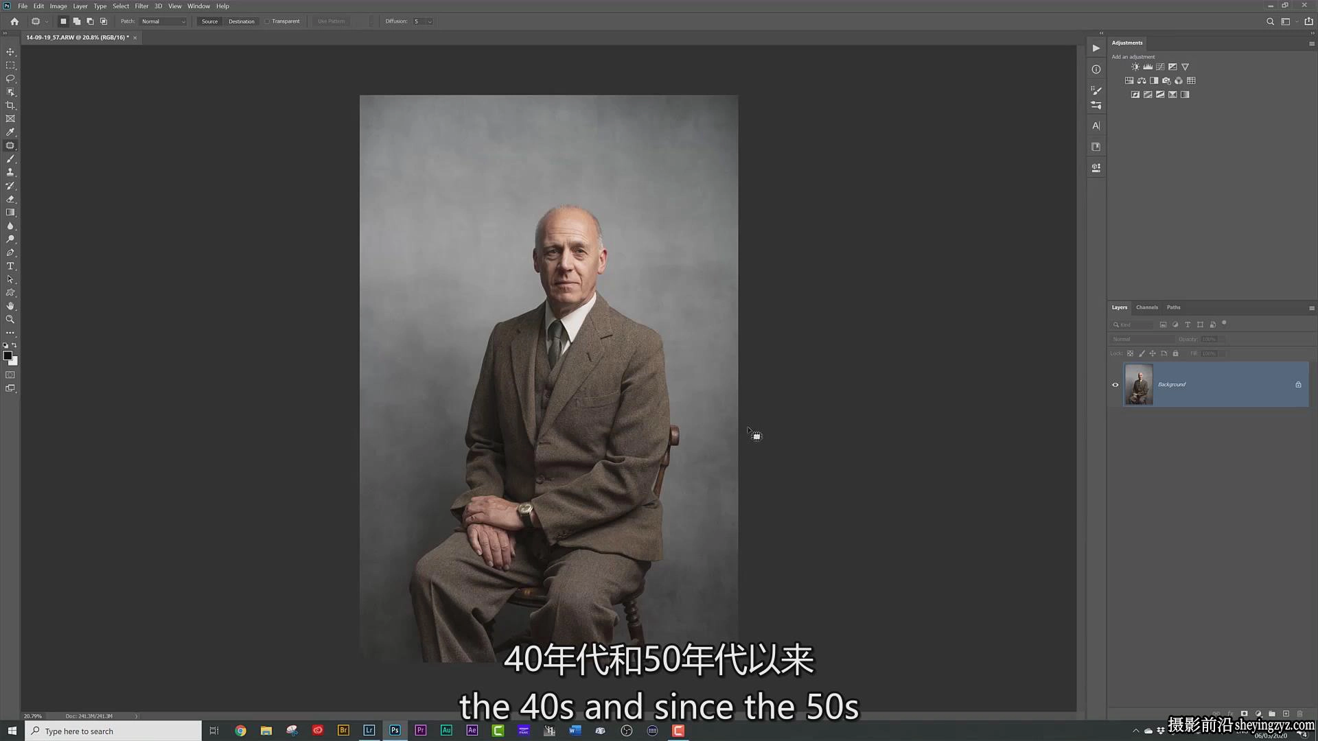 Glyn Dewis – 永恒的电影环境人像拍摄与后期修饰教程-中英字幕