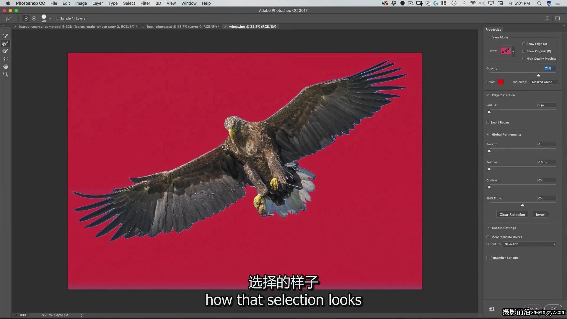 Rikard Rodin-Photoshop创意合成教程《伊卡洛斯的飞行》中英字幕