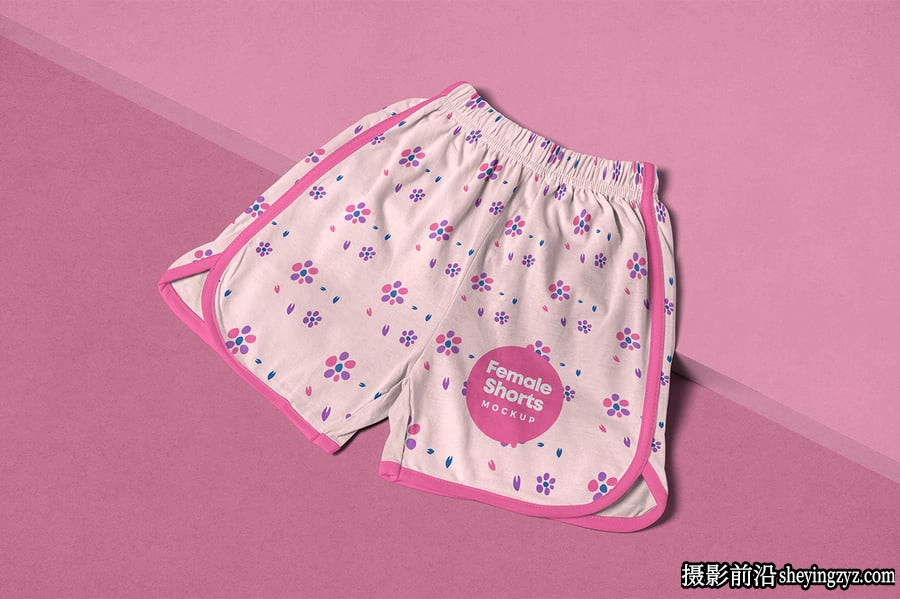 短裤样机,服饰样机,居家裤子样机