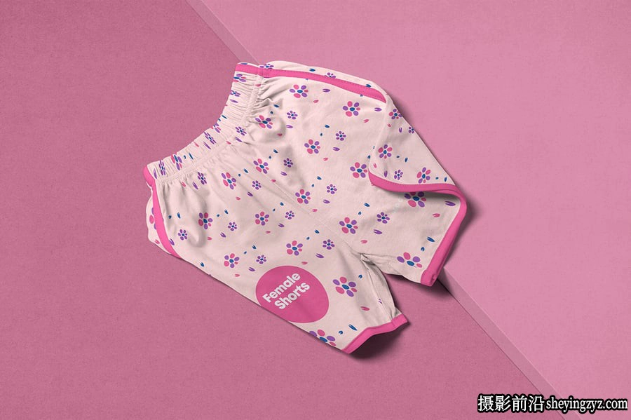 短裤样机,服饰样机,居家裤子样机