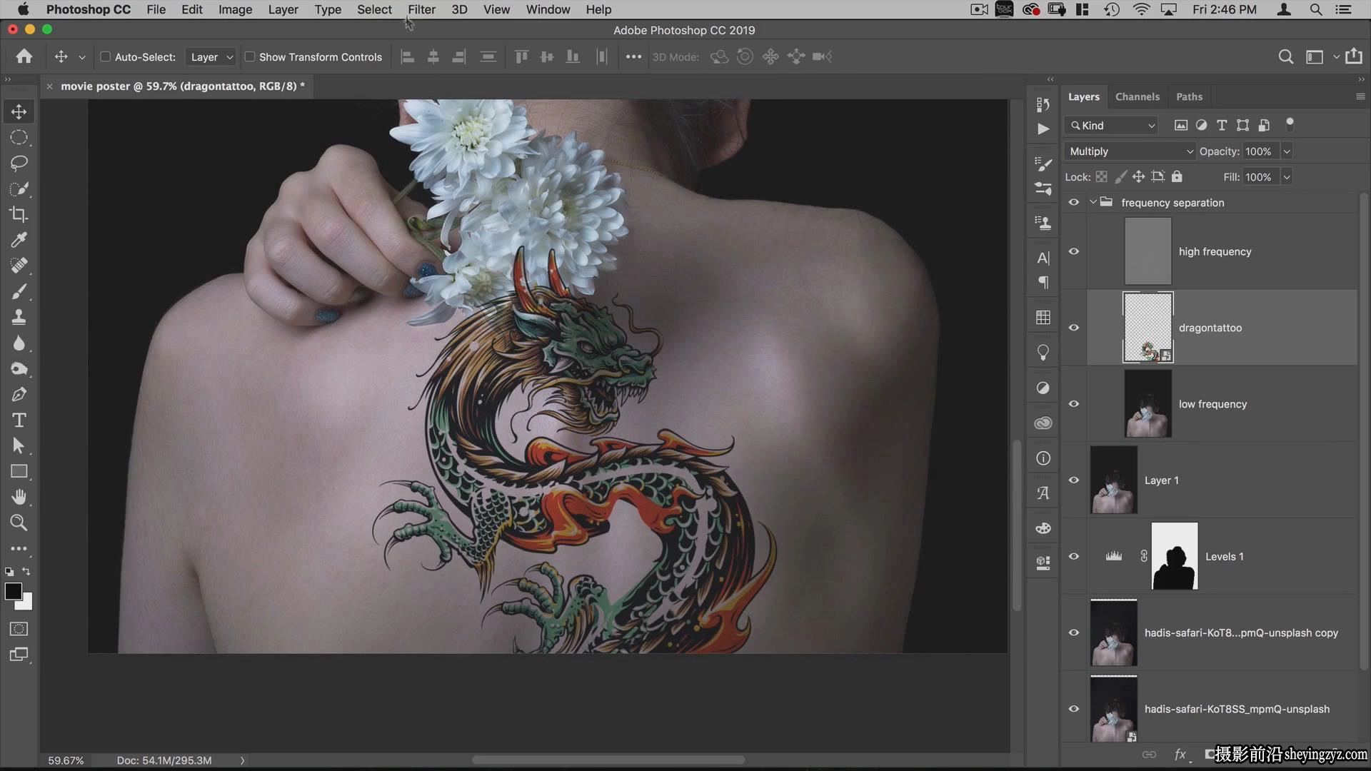 Rikard Rodin–摄影师的Photoshop基础培训完整教程-独家中英字幕