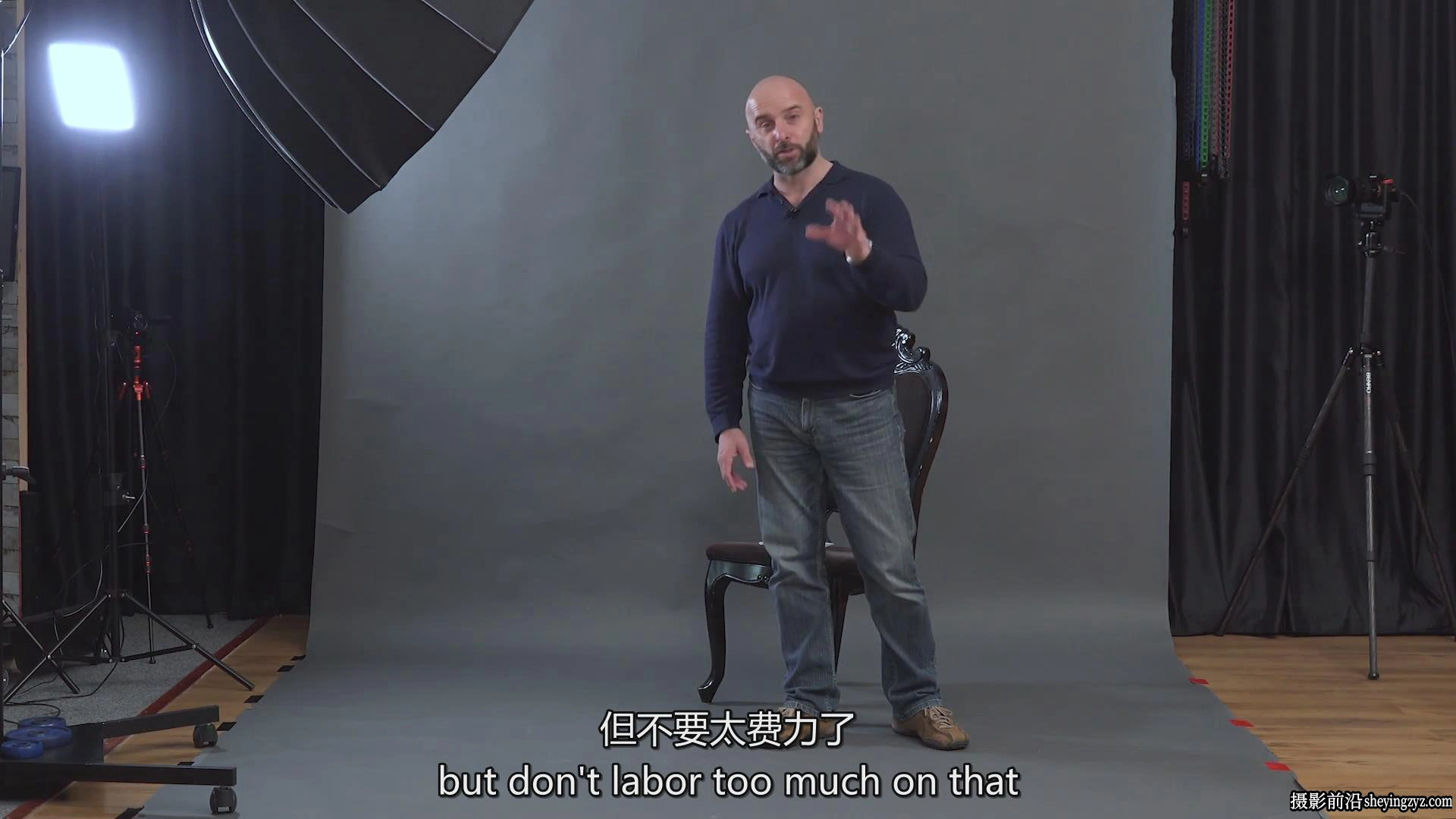 Glyn Dewis – 经典电影人像摄影和修饰完整流程附素材-中英字幕