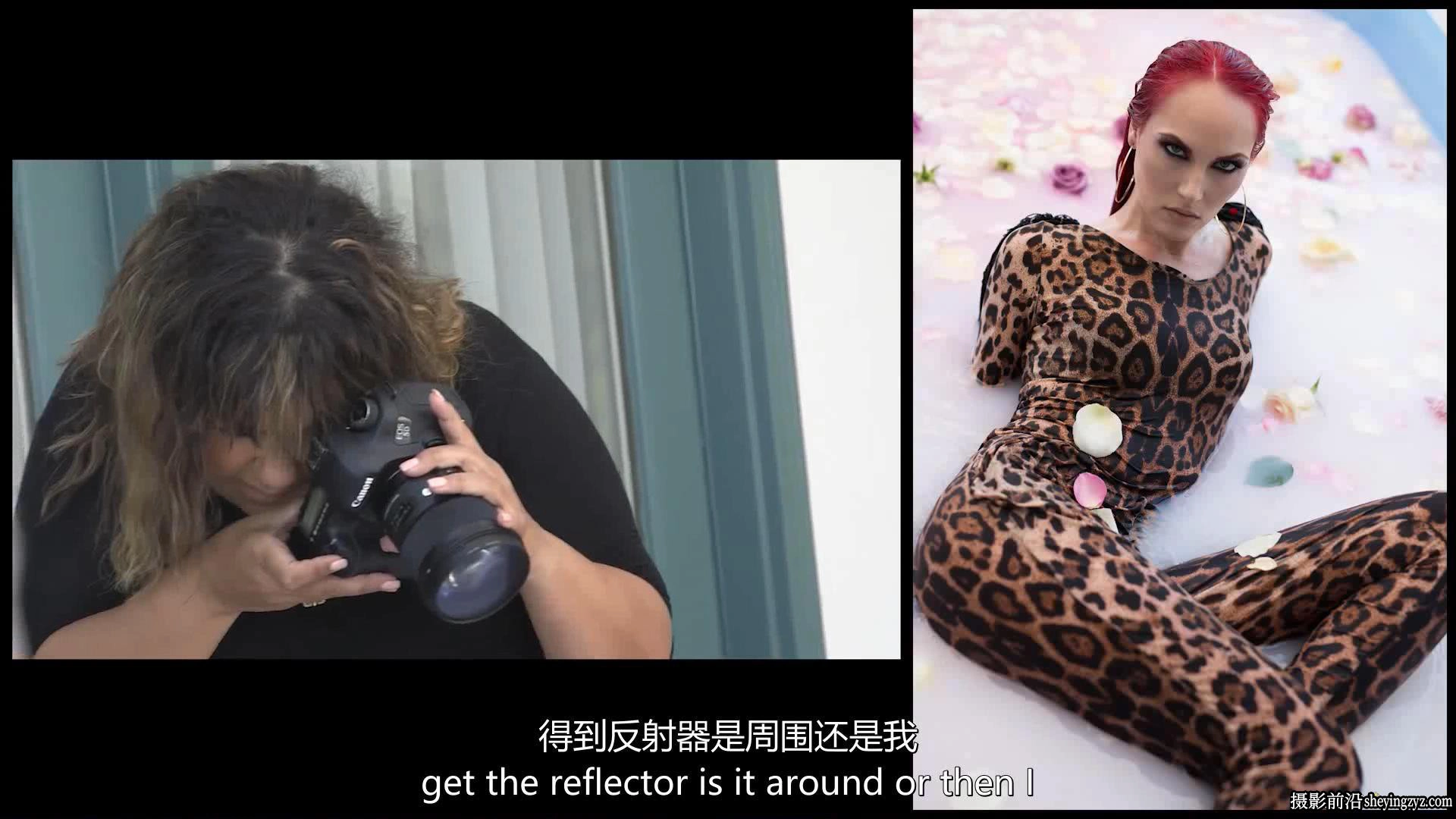 PROEDU-Amanda Diaz完整的自然光人像摄影与后期修饰教程-中英字幕