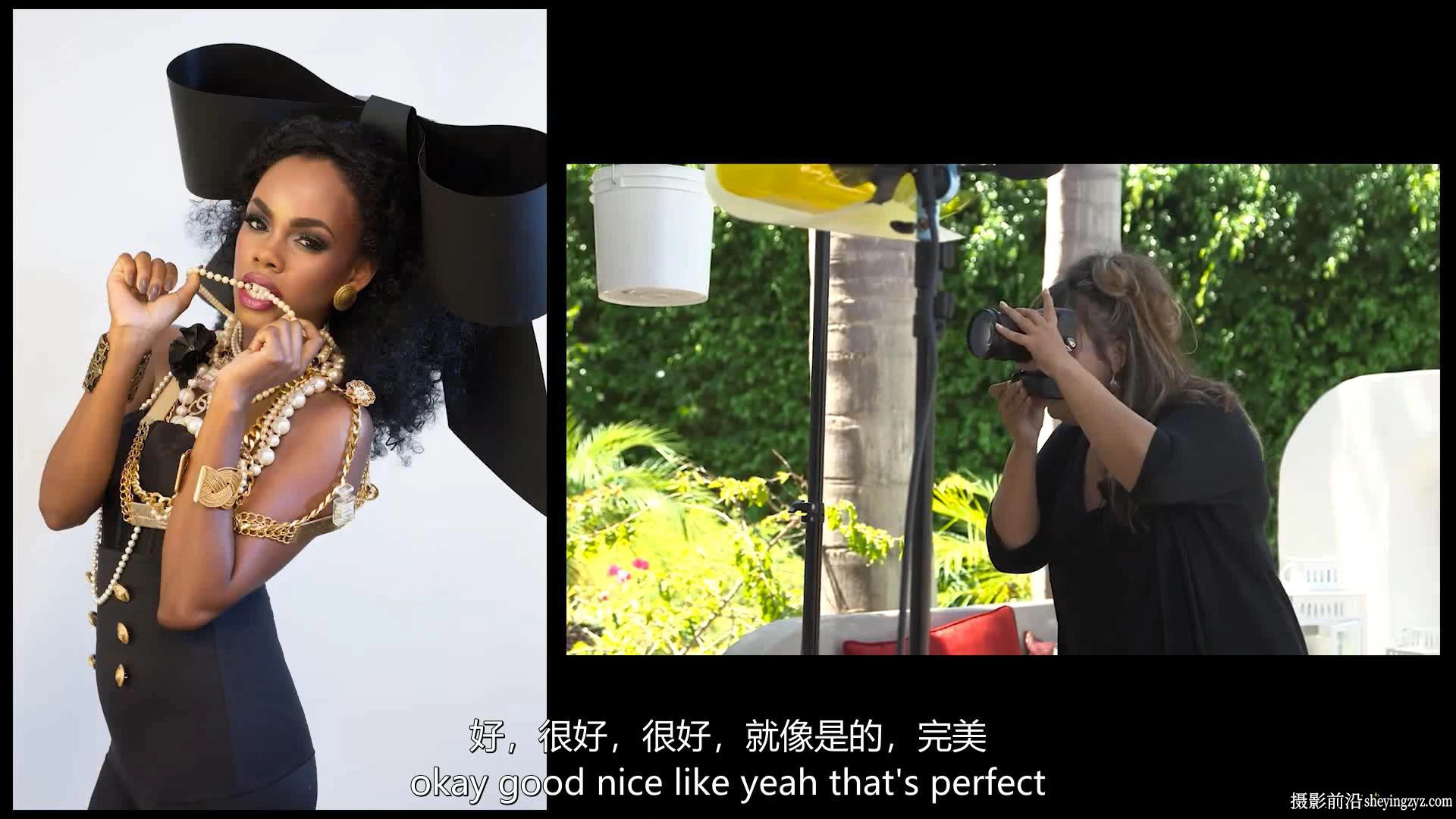PROEDU-Amanda Diaz完整的自然光人像摄影与后期修饰教程-中英字幕