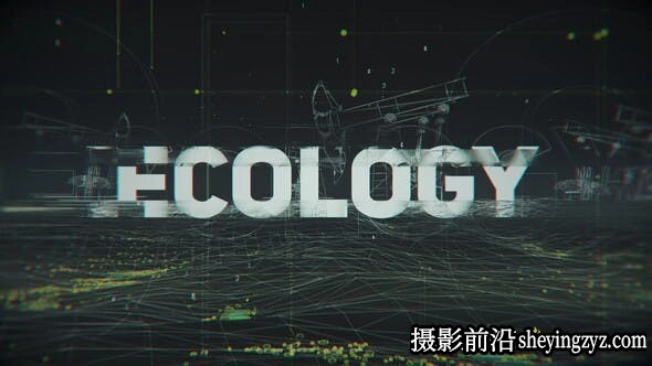 AE模版-工业经济动画片头模板- Ecology Industrial Trailer