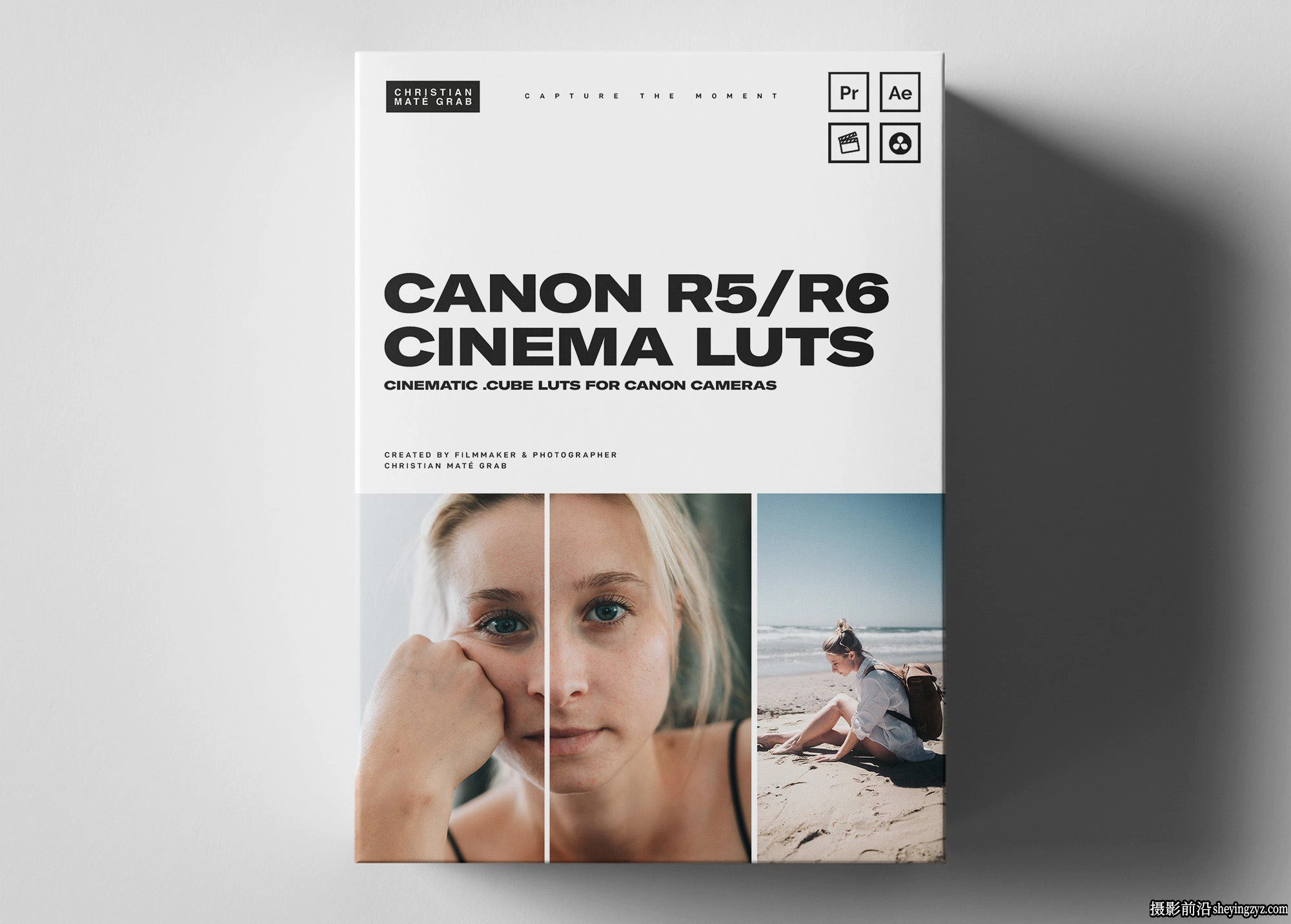 佳能R5/R6色彩还原LUT预设Christian Mate Grab -Canon R5/R6 Cinematic LUTs