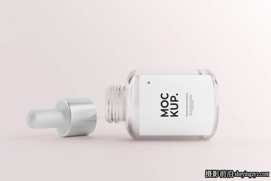 移液器瓶包装样机,产品样机模型