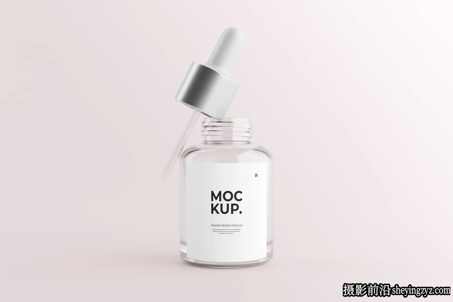 移液器瓶包装样机,产品样机模型