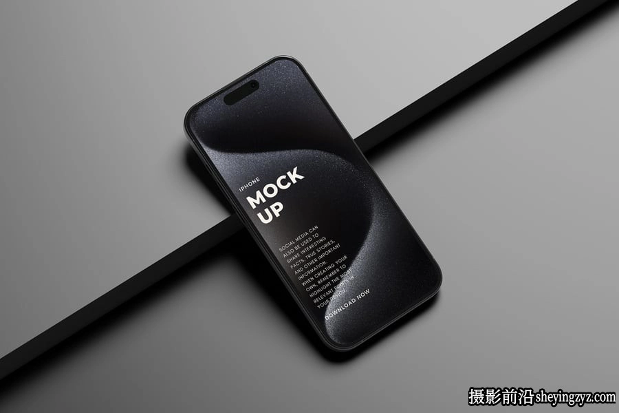 iPhone15ProMax手机样机,手机样机模型