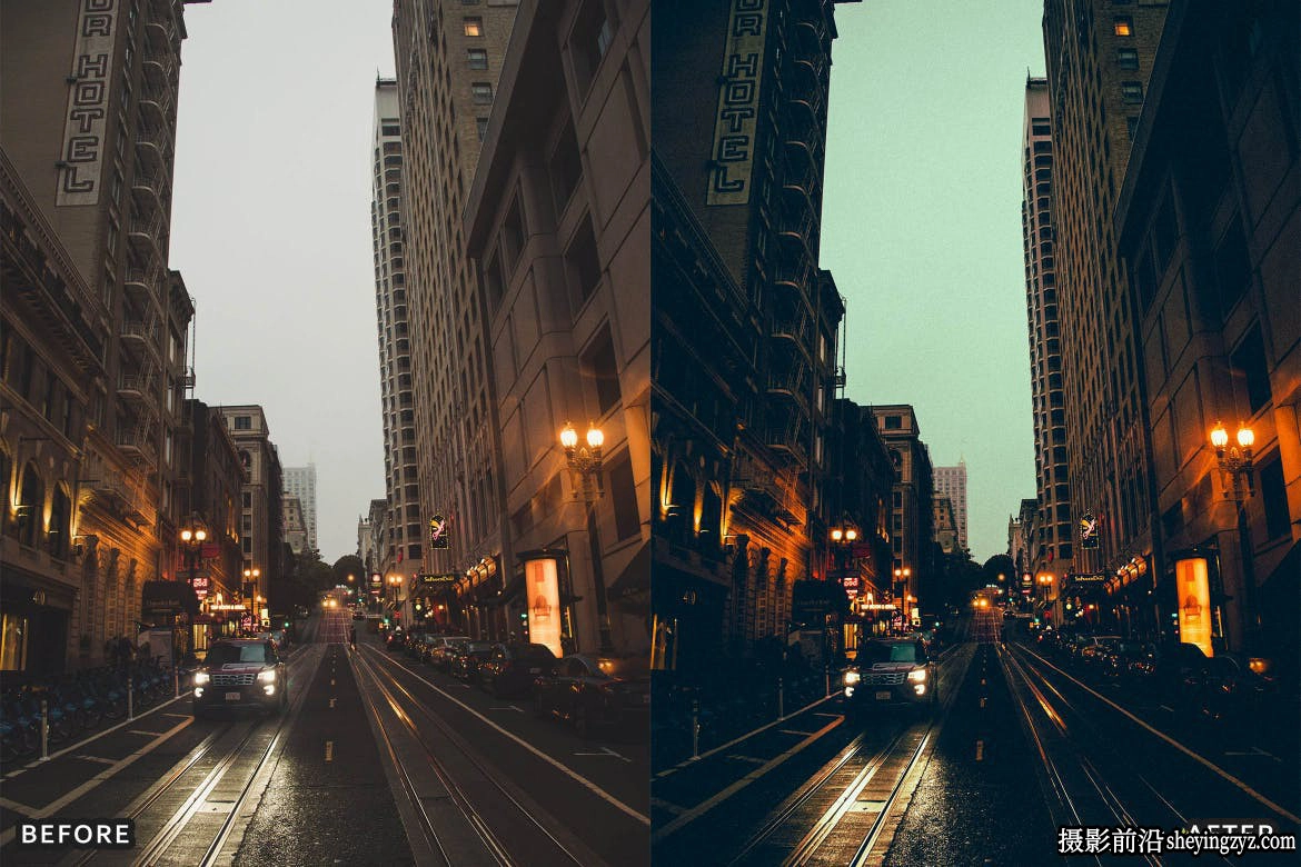 街头摄影黑暗电影调色lr预设 Street Cinematic Dark Moody Lightroom Presets