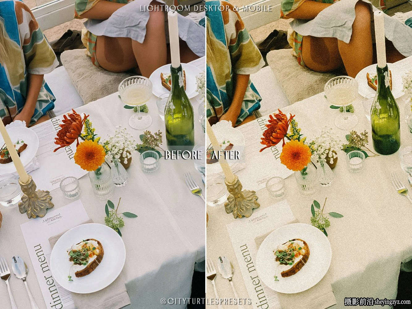 温暖电影胶片情绪人像摄影后期调色lr预设及手机版lr预设ACR调色预设