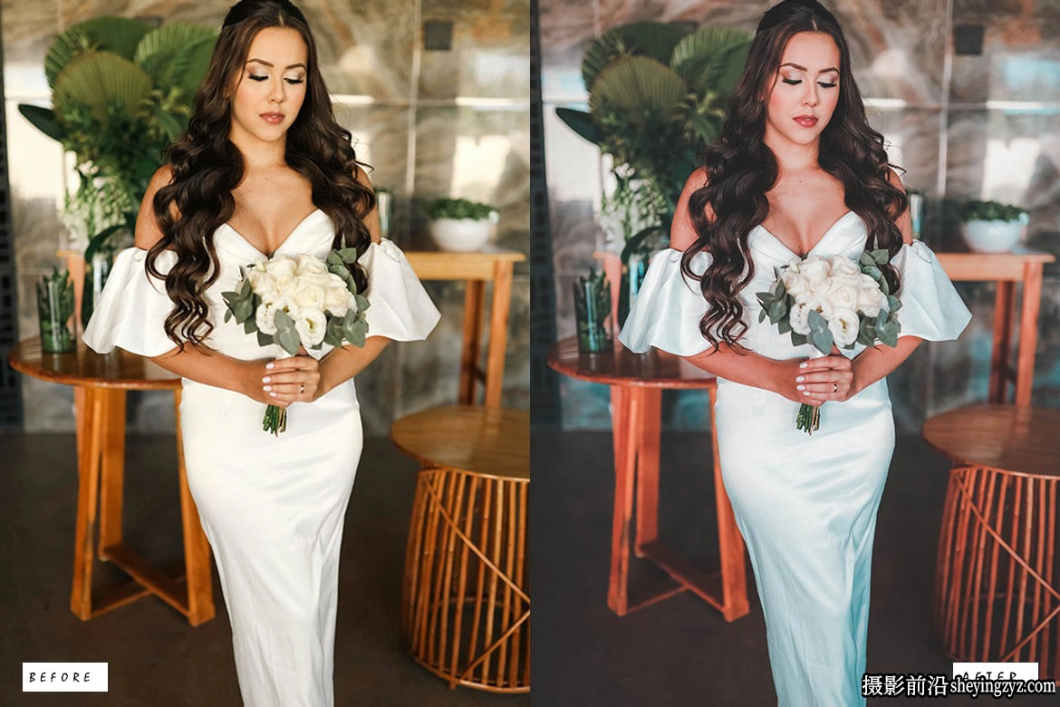 复古婚礼人像后期调色LR预设及ACR预设 Wedding Lightroom Presets