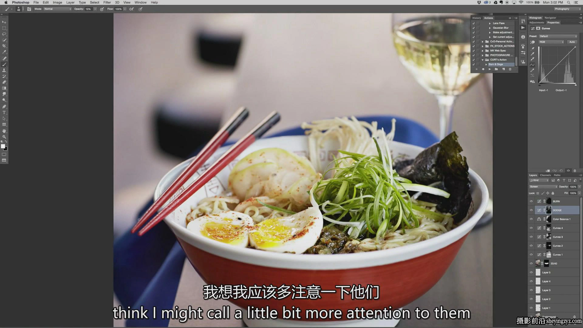 PROEDU-Rob Grimm食品美食菜谱摄影布光造型及后期修饰-独家中英字幕