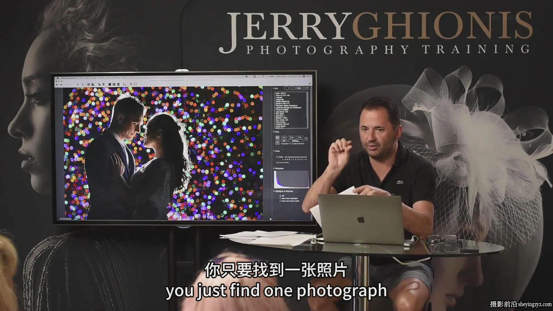 Jerry Ghionis 从头到尾婚纱摄影的风格与方法教程-独家中英字幕