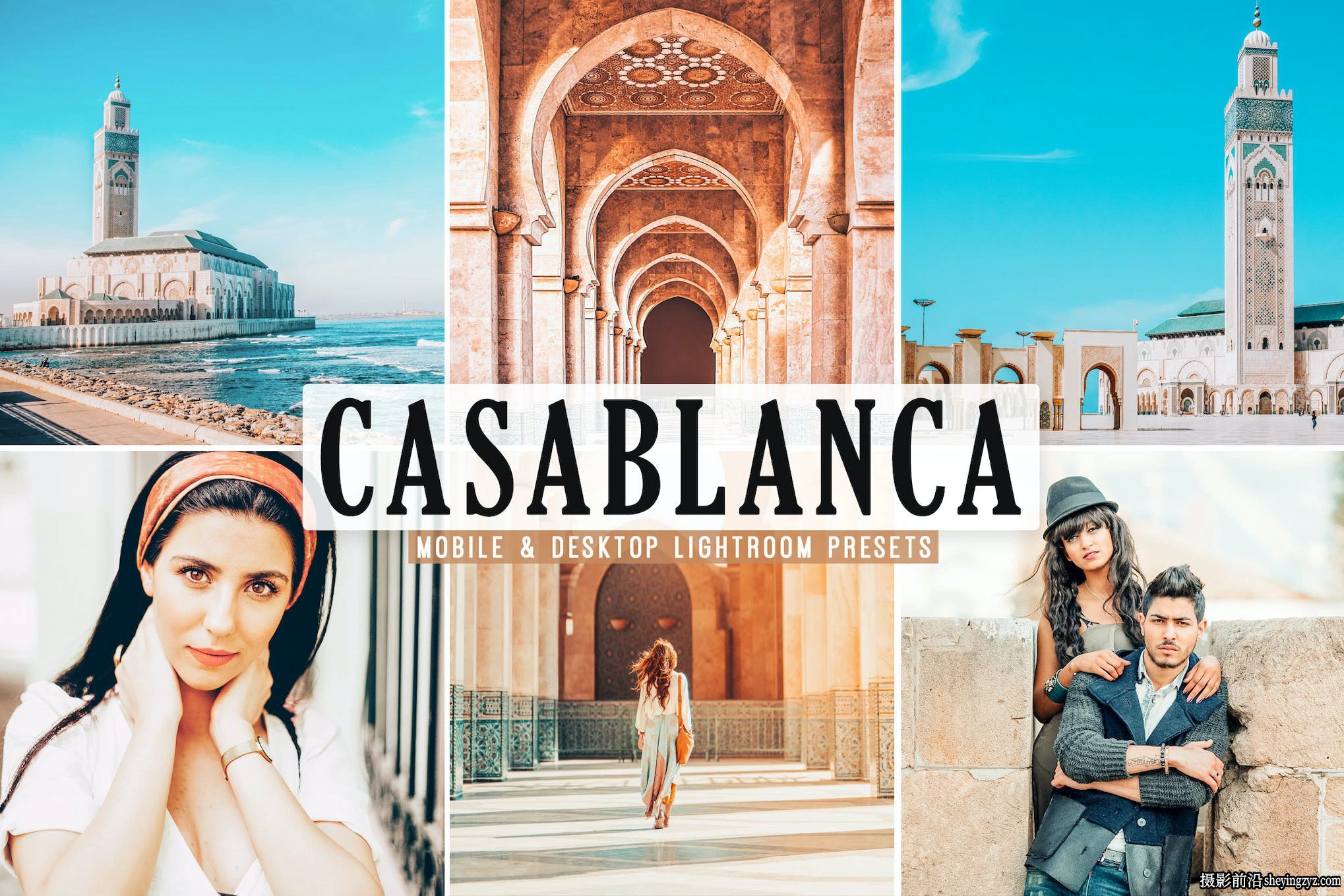 旅拍电影风光Lr预设及手机版lr预设 Casablanca Lightroom Presets