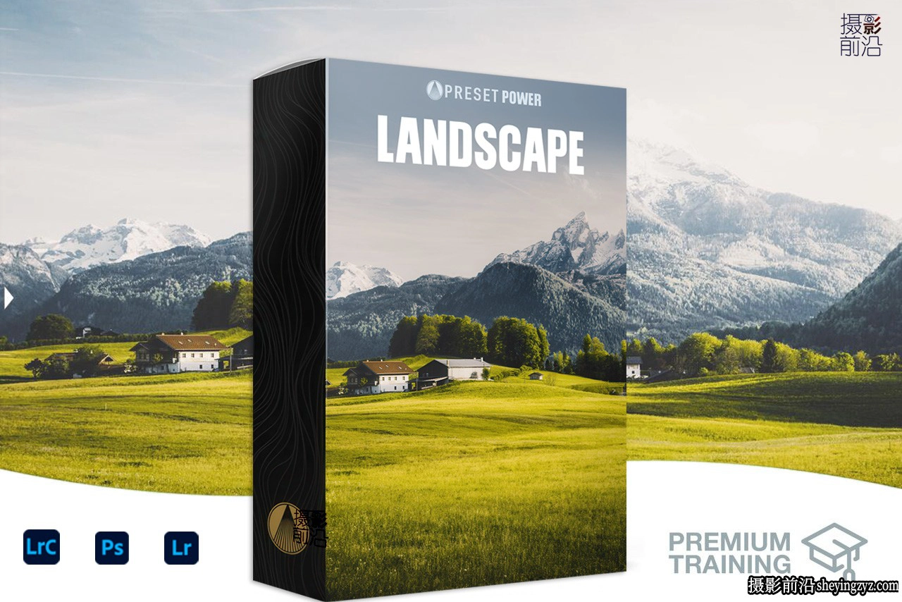 旅拍电影风光LR预设及LUT预设 Presetpower Landscape Presets+LUT