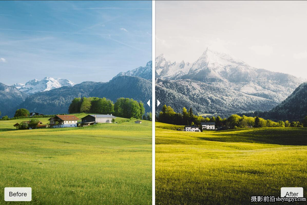 旅拍电影风光LR预设及LUT预设 Presetpower Landscape Presets+LUT