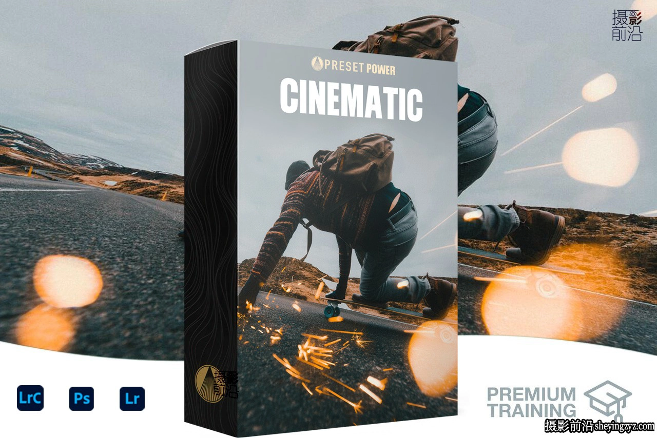 旅拍电影人像LR预设及LUT预设 Presetpower-Cinematic Presets Luts