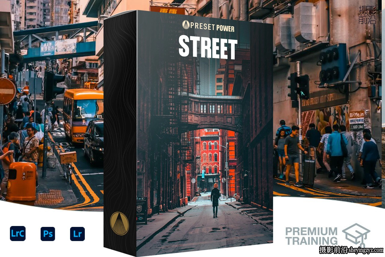 城市街头摄影后期LR预设及LUT预设Presetpower Street Presets Luts