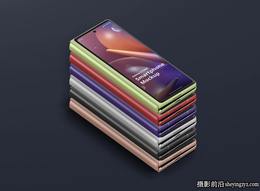 折叠屏手机样机,手机样机,折叠屏手机