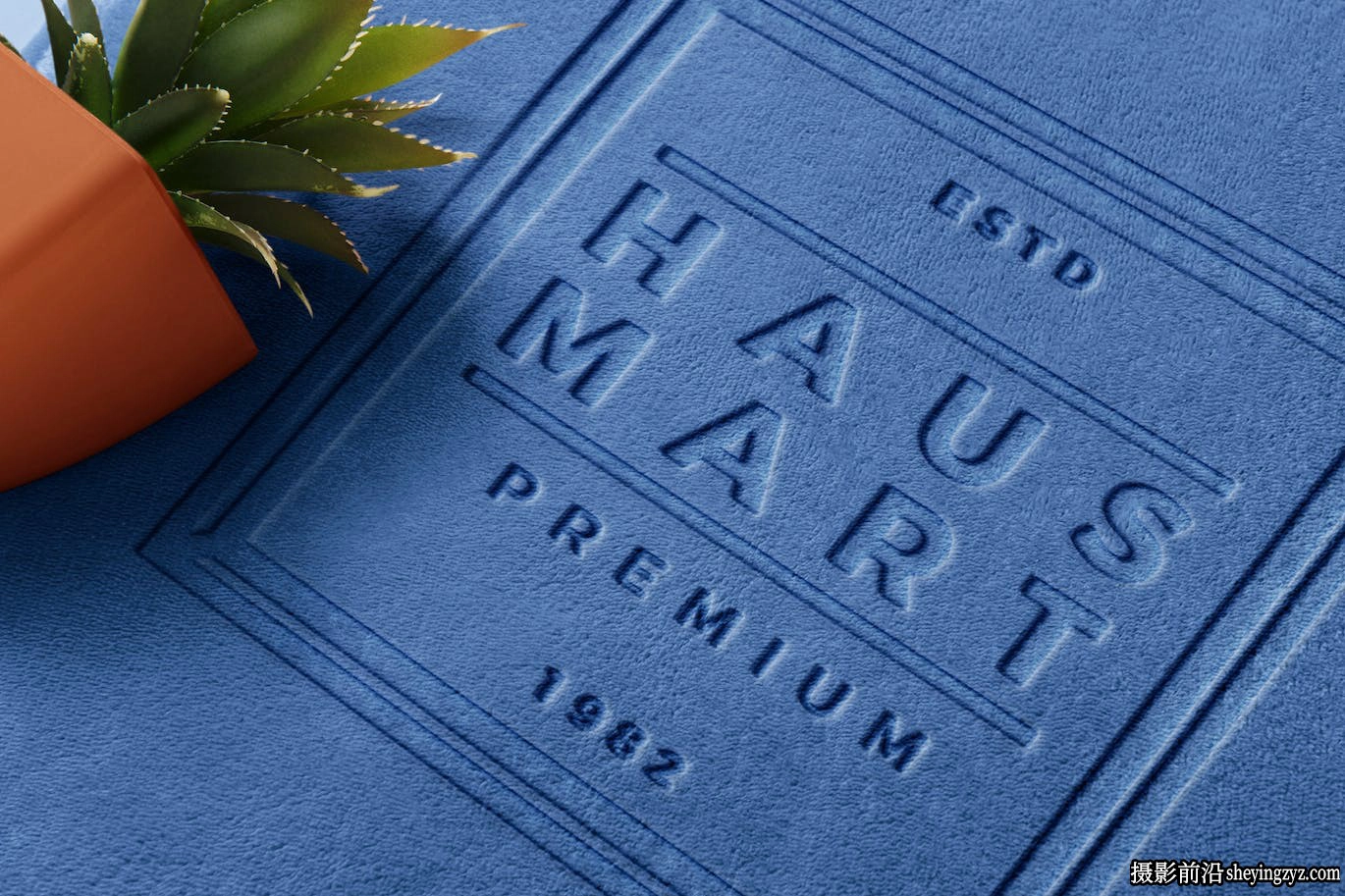地毯雕刻标志logo样机,雕刻标志样机