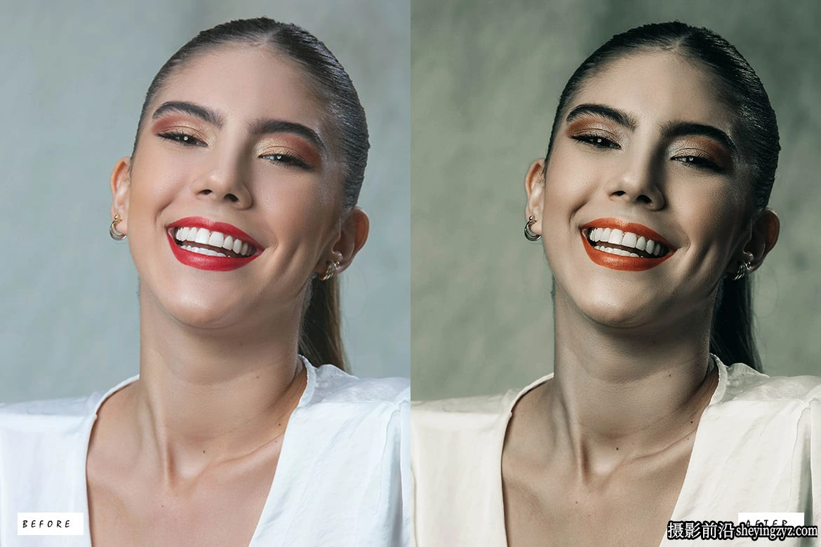 12种黑暗情绪电影人像lr预设ACR调色预设 Black Lightroom Presets