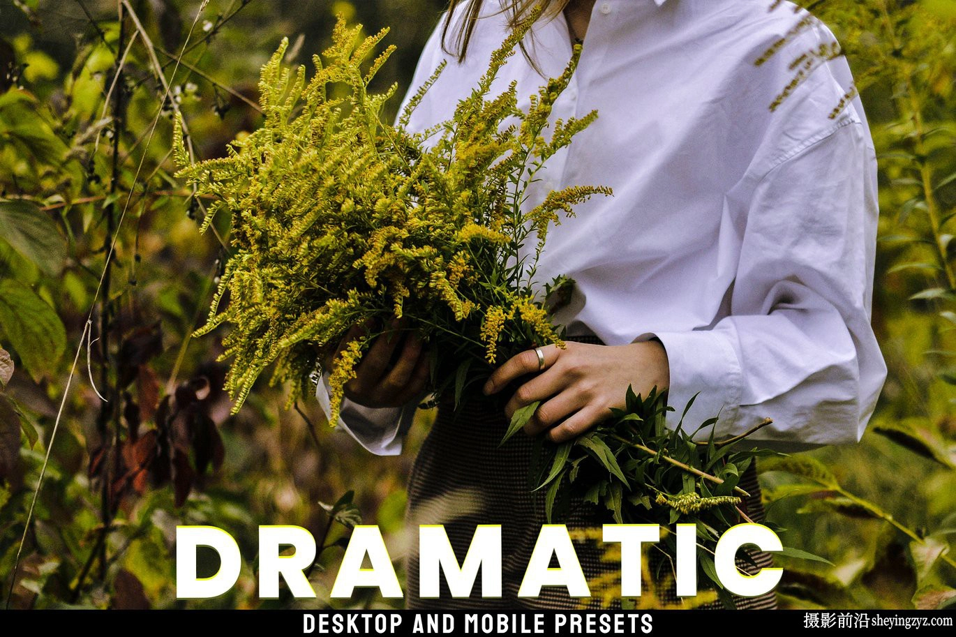 戏剧性情绪电影人像调色lr预设及手机版lr预设 Dramatic- Presets