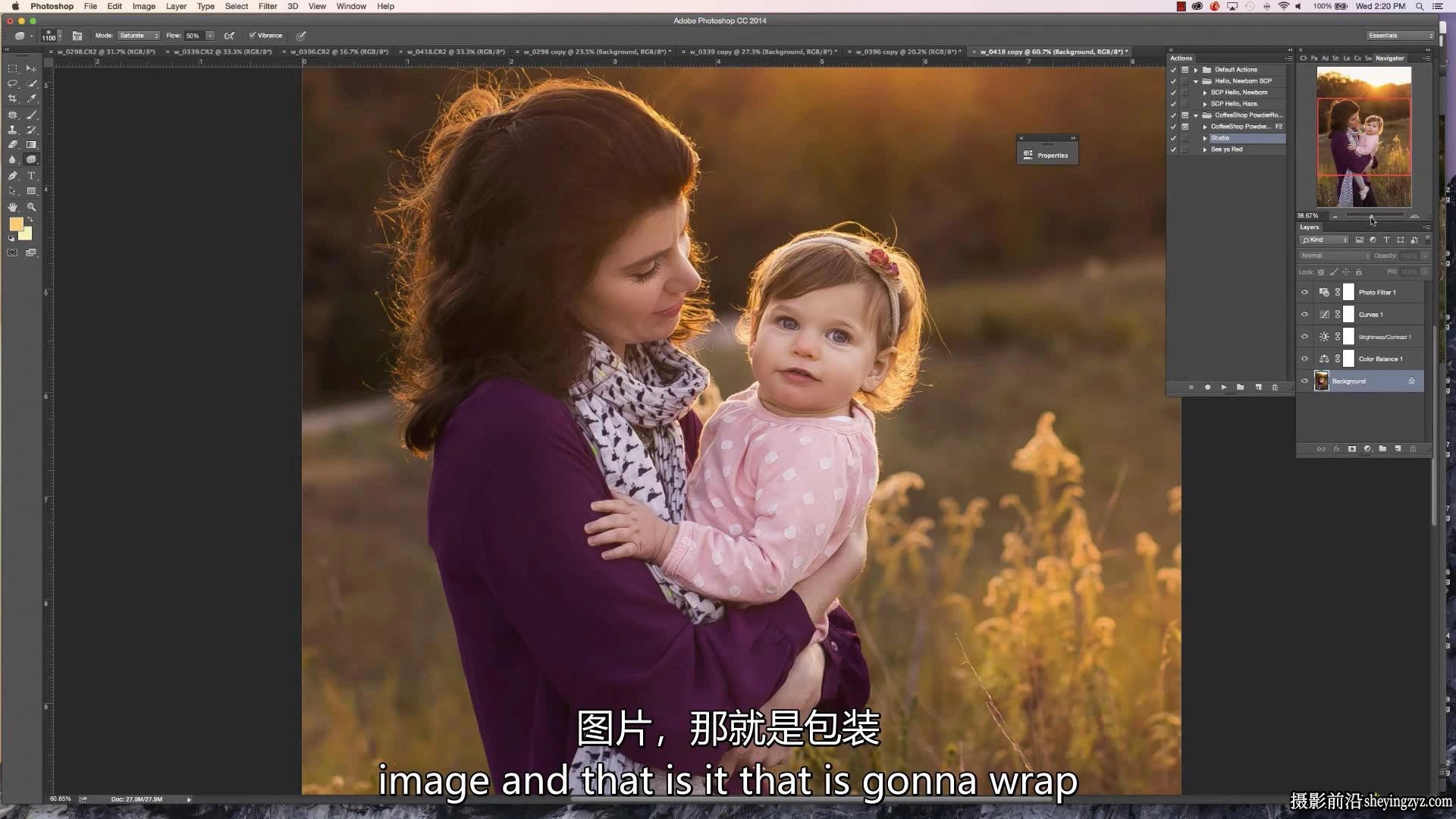 RGGEDU-Stephanie Cotta 婴儿百天周岁摄影完整指南-独家中英字幕
