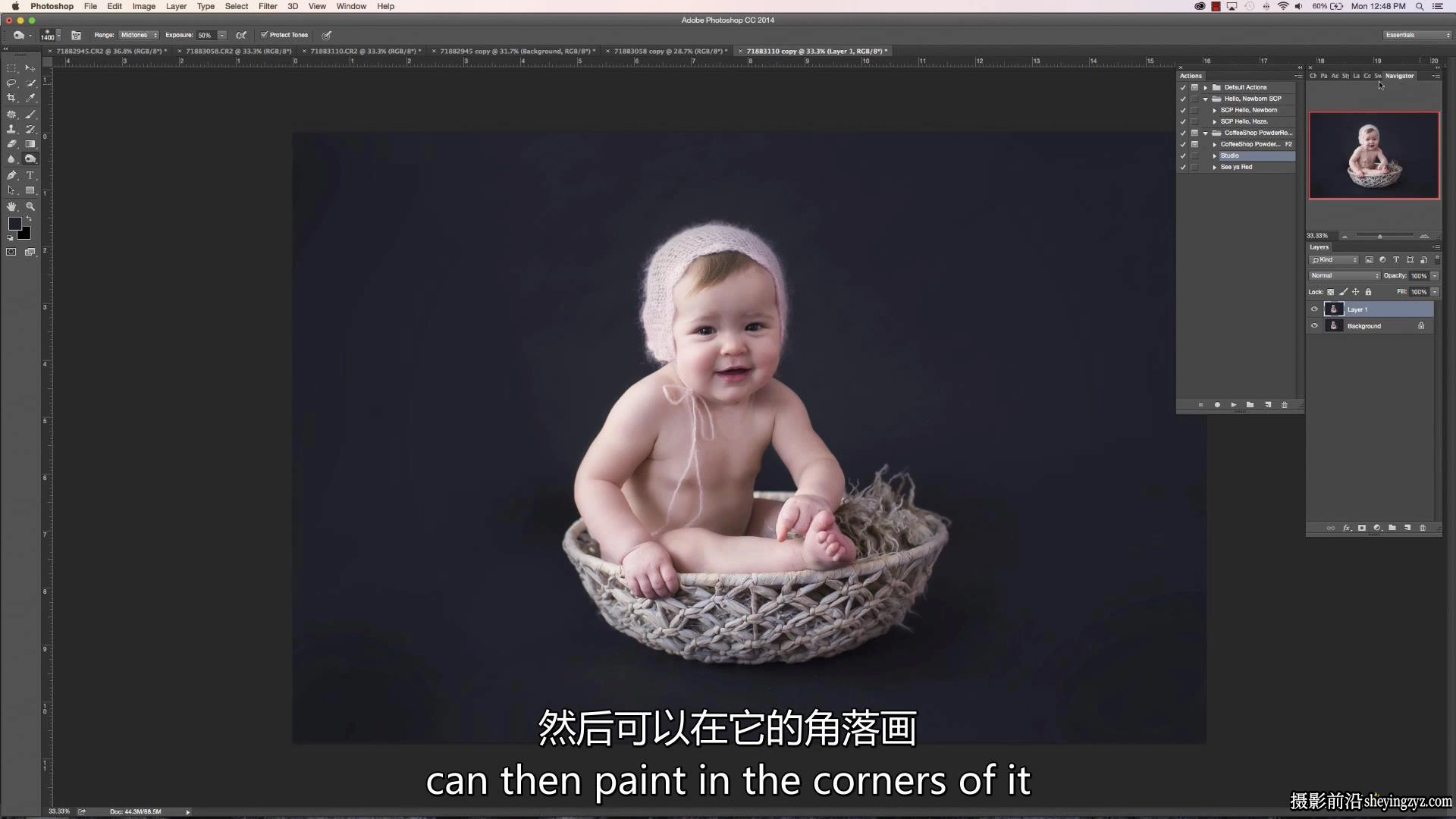 RGGEDU-Stephanie Cotta 婴儿百天周岁摄影完整指南-独家中英字幕