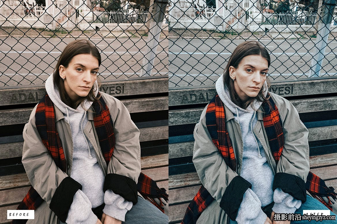 电影色彩胶片人像lr预设ACR调色预设 Mauve Warm Lightroom Presets