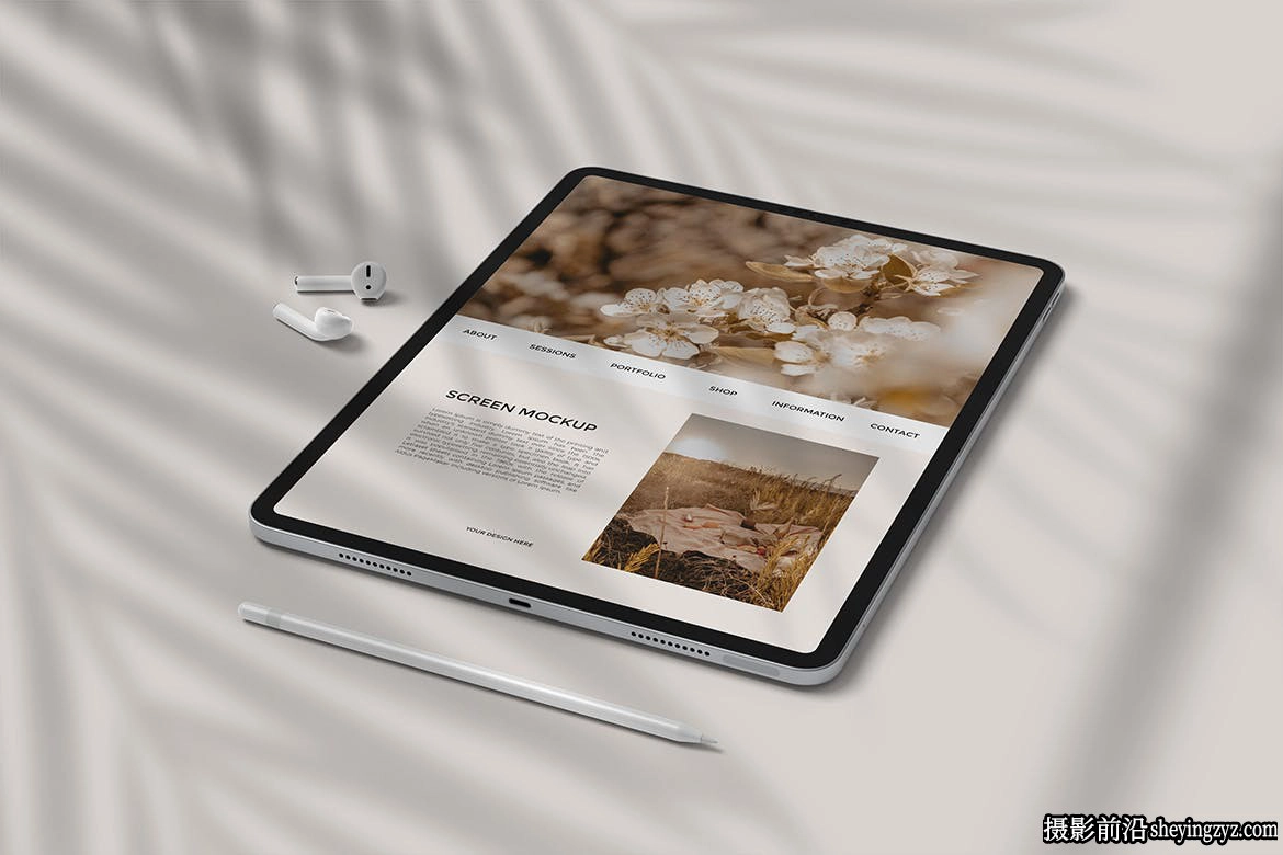 iPadPro样机,ipad产品样机模型